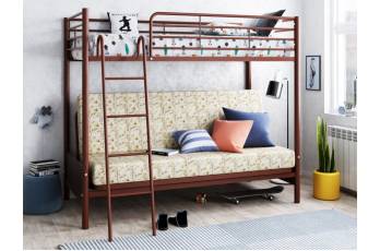 Двухъярусная кровать с диваном Мадлен 2