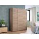 Шкаф-купе Прайм 3-х дверный 1800 три ДСП Сонома
