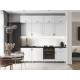 Кухня Престиж 2400 мм Браш Вайт
