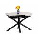 Стол обеденный Winston Винстон глянцевая белый/черный