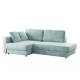 Диван угловой Бостон Onix 07 мятный