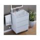 Тумба с раковиной Uperwood Tanos 3 ящика напольная 60 см белая