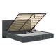 Кровать с подъемным механизмом Твикс 180х200 см графит