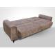 Диван Флирт 4 со съемным чехлом Сенсей корица