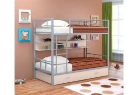 Двухъярусная кровать Севилья - 2 ПЯ серый