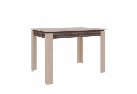 Обеденный стол раскладной Гермес 1 дуб млечный/венге
