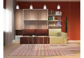 Гостиная трансформер Классика в стандарте с кроватью 1400