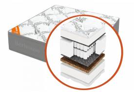 Матрас 140х200 Mega mult зима-лето MultiPocket Gray Night