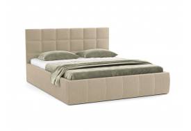 Кровать Диана 1400 Н1010 жаккард тесла беж
