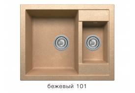 Кухонная мойка Tolero R-109 Бежевый 101