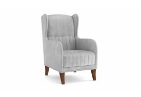 Кресло для отдыха ЕвроМагнат велюр тенерифе грей