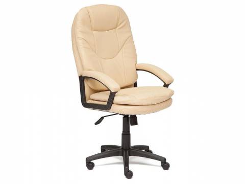 Кресло офисное Comfort lt кожзам бежевый