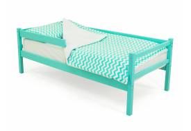 Кровать-тахта Svogen с бортиком мятный