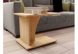 Стол журнальный СЖМ-3 дуб крафт золотой