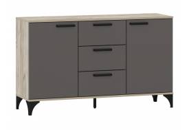 Тумба НМ 013.79 Марсель фасад Софт Графит