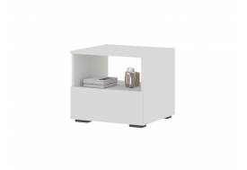 Тумба прикроватная Хелен ТБ 01 Белый шагрень