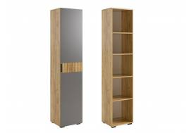 Шкаф однодверный Бери графит