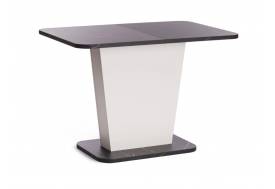 Стол обеденный Gent Мрамор Блэк Роял/Белый