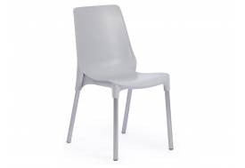 Стул Genius mod 75 серый/ножки хром