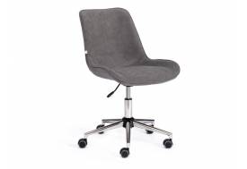Кресло офисное Style флок серый