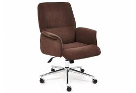 Кресло офисное York флок коричневый