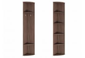 Вешалка-пенал угловая Ника ВУ354 ясень шимо