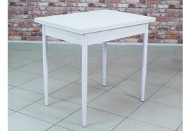 Стол кухонный Пируэт раскладной Белый