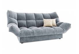 Диван прямой Клик Кляк (ППУ) с ножками-кубышками Селфи 15/Селфи 01