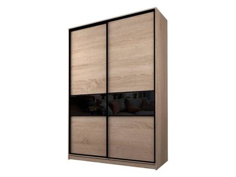 Шкаф-купе Max МШ-25-6-20/2-99 пленка Oracal черная