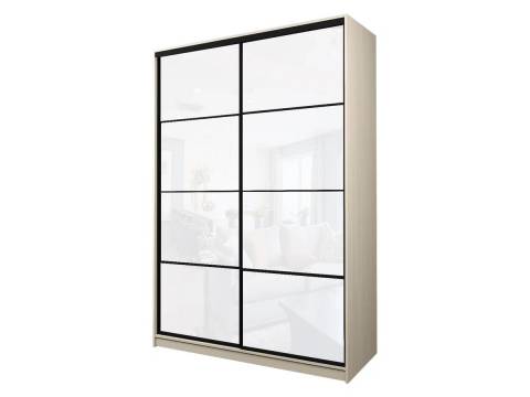 Шкаф-купе Max МШ-27-6-18-22 пленка Oracal белая