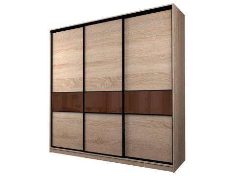 Шкаф-купе Max МШ-27-6-24-999 пленка Oracal шоколад