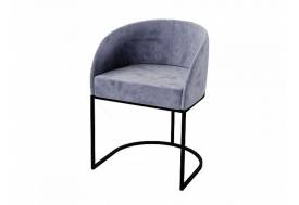 Стул Каталано голубой/черный