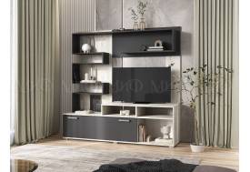 Гостиная Рица Крафт белый / Графит