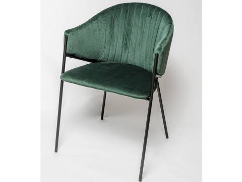 Стул DC-5158 Черный-зеленый