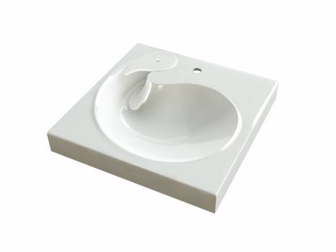 Раковина над стиральной машиной Лилия V60