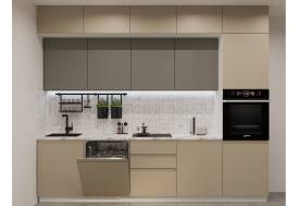 Кухонный гарнитур арт 51 Лайн Пикрит Обсидиан 3000