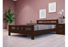 Кровать Вероника-3 1200 Орех