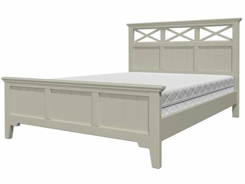 Кровать Грация-5 1600 Фисташковый с карнизом Фисташковый