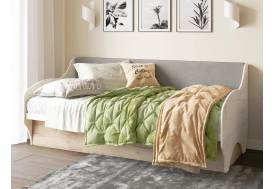 Кровать-диван Авалон дуб крафт серый-дуб крафт белый 