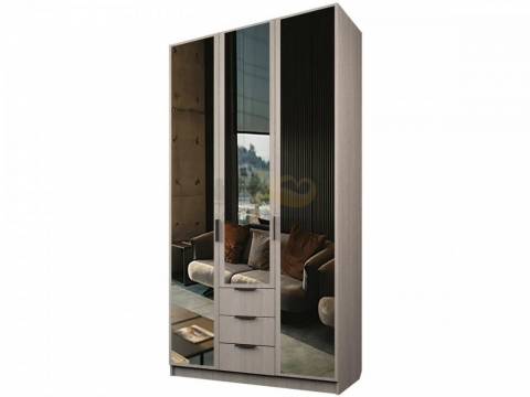 Шкаф с 3 ящиками Экон ЭШ3-РП-21-12/1-3я три зеркала