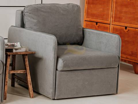 Кресло 2223 ткань Вивальди 07 серый