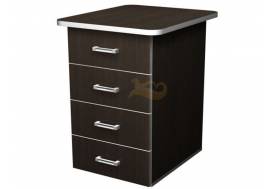 Тумба приставная с 4 ящиками ПТ4.6