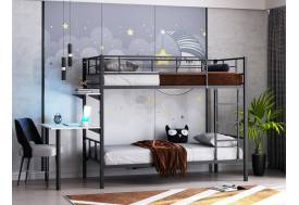 Кровать двухъярусная Севилья 2.02 комбо Черный