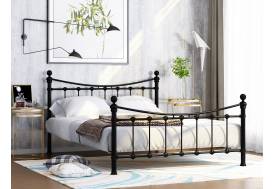 Кровать металлическая Эльда Черный