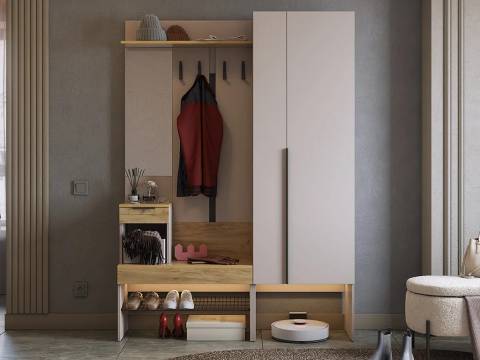 Прихожая Баско комплект К2  кашемир