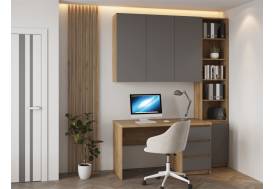 Рабочая зона Бостон ЛДСП серый шифер