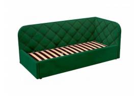 Кровать-софа Комфорт-1 Правая Ромб с ПМ велюр Магия 65