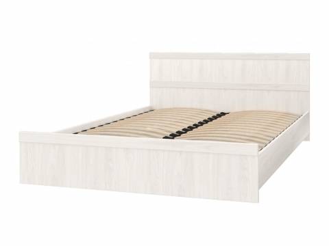 Кровать КД-1.11 1200 Сабрина-2 Ясень анкор светлый