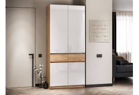 Шкаф Стоуби ШК-1000 глянец белый