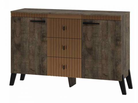 Комод с ножками Ольга 3 дуб коми